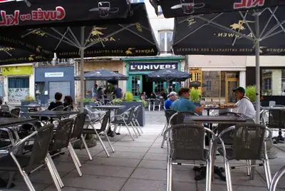 L'Univers Bar à Sedan - Notre terrasse en plein centre-ville